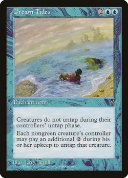 Dream Tides 1x MtG Visions VIS SP/NM - Image 1