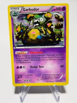 GARBODOR 2012 Pokemon Dragons Exalted RARE HOLO Pokemon 54/124 - Image 1