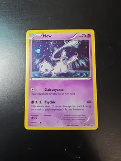 Mew XY192 - Black Star Promo Mythical Collection Holo Pokemon Card NM - Image 1