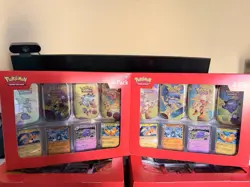 Pokemon Scarlet Violet 151 Sam's Mini Tins 4 with 4 promo cards Lot Of 2 - Image 1