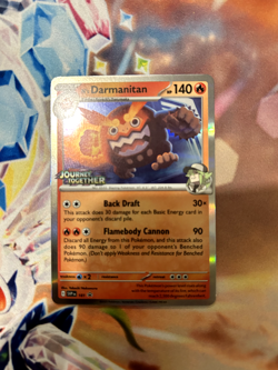 Pokemon TCG - N's Darmanitan SVP 181 Prerelease Promo NM - Image 1