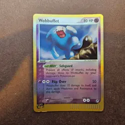 Wobbuffet 26/100 Pokemon EX Sandstorm Reverse Holo Rare Card - LP - Image 1