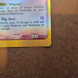 Wobbuffet 26/100 Pokemon EX Sandstorm Reverse Holo Rare Card - LP - Image 5