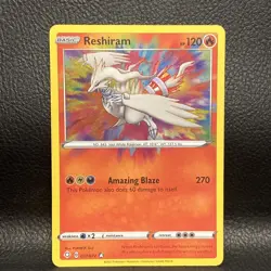 Reshiram Amazing Rare 017/072 Pokemon TCG Shining Fates Near Mint - Image 1