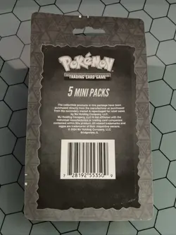 Pokemon TCG - Trick Or Trade - 5 Mini Booster Blister Packs Factory Sealed New - Image 2