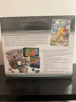 Pokemon TCG Paldea Evolved Elite Trainer Box Pokemon Center Sealed - Image 2