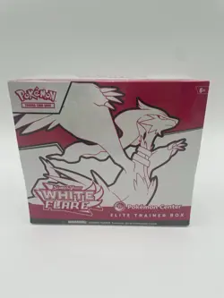Pokemon Center Exclusive White Flare ETB Elite Trainer Box TCG New FREE SHIPPING - Image 1