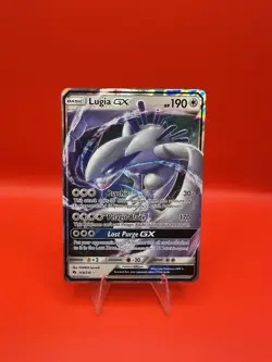 Pokemon TCG Lugia GX 159/214 SM Lost Thunder Ultra Rare NM - Image 1
