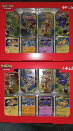 X2 Pokemon TCG Scarlet & Violet 151 Mini Tins-Pack Of 4 - Image 1