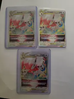 Pokemon TCG Hisuian Zoroark VSTAR Sword & Shield - Lost Origin 147/196 Holo... - Image 1
