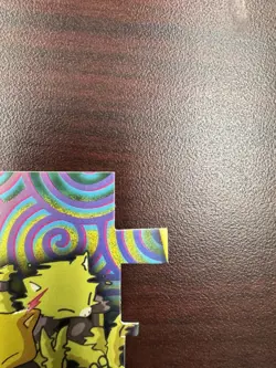 ABRA #63 DIE-CUT POKEMON TOPPS STAGE 1 EV7 OF 12 LP - Image 4