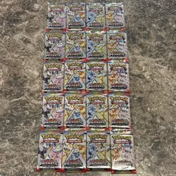 20x Lot - Pokemon TCG Prismatic Evolutions Booster Pack Lot - Factory Sealed - Image 1
