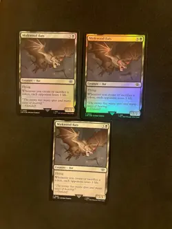 Mirkwood Bats #95 {2FOIL 1REG} [Lord of the Rings] Magic MTG Cards LP - Image 1