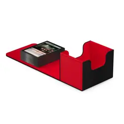 Ultimate Guard Synergy Black Red 100+ Sidewinder Deck Case Card Storage Box - Image 4