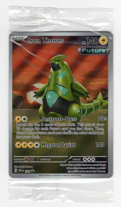Iron Thorns 098 Scarlet & Violet Promo Pokemon Card SEALED NM - Image 1
