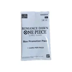 One Piece Card Game (TCG) - Romance Dawn (OP-01) Box Promotion Pack (English) - Image 1