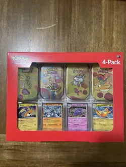 NEW Pokemon 4 Mini Tins 4 Promo Cards Bundle 151 Sam's Club - LOT OF 2NEW - Image 2