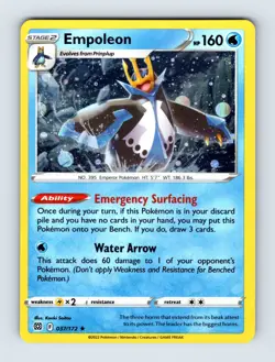 Empoleon - (Cosmos Holo) Miscellaneous Cards & Products 037/172 Pokemon NM - Image 1