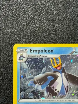 Empoleon 037/172 Additional Ink Cosmos Holo 2022 Brilliant Stars Pokemon Card NM - Image 3
