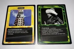 Doctor Who TCG/CCG * FLASH Promo Card & *Mongol NM NP SellbyCyn - Image 1