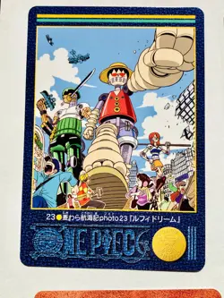 One Piece 9P Visual Adventure Card 23 14 19 41 40 39 34 38 33 Japan BANDAI 2000 - Image 2