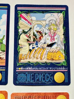 One Piece 9P Visual Adventure Card 23 14 19 41 40 39 34 38 33 Japan BANDAI 2000 - Image 4