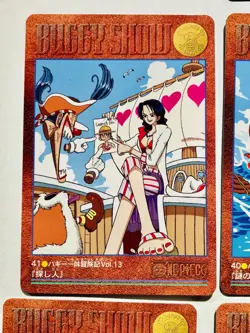 One Piece 9P Visual Adventure Card 23 14 19 41 40 39 34 38 33 Japan BANDAI 2000 - Image 5