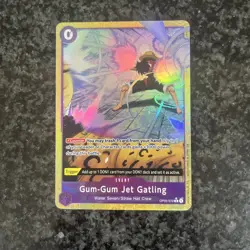 Gum-Gum Jet Gatling OP03-072 Parallel R The Best Vol.2 One Piece Card - Image 1
