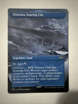 Otawara, Soaring City (Borderless) Kamigawa: Neon Dynasty Regular - Image 1