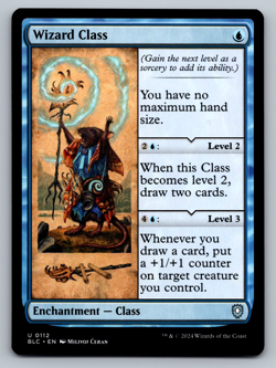 Wizard Class U 0112 Bloomburrow Regular - Image 1