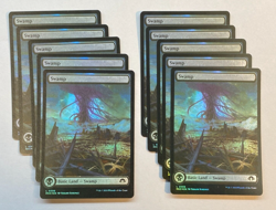 MTG - Swamp (#306) (x10) - FOIL - Modern Horizons 3 - Image 1