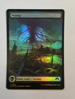 MTG - Swamp (#306) (x10) - FOIL - Modern Horizons 3 - Image 2
