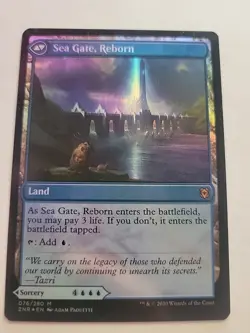 Sea Gate Restoration Zendikar Rising Foil - Image 2