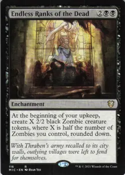 MTG Endless Ranks of the Dead (116) | NM | Cmd Innistrad: Midnight Hunt {MIC} - Image 1