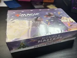 Double Masters 2022 - Draft Booster Box Magic The Gathering Brand New Sealed 744759630476 - Image 1