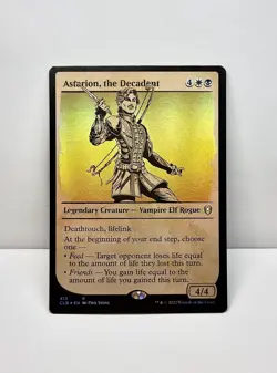 2x Astarion Official Baldur's Gate Magic the Gathering 1x FOIL 1x STANDARD - Image 4