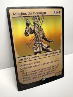 2x Astarion Official Baldur's Gate Magic the Gathering 1x FOIL 1x STANDARD - Image 5