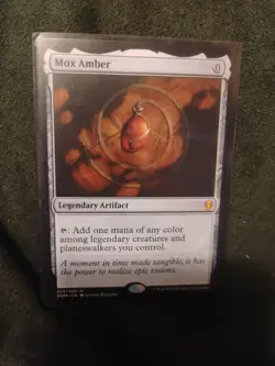 MTG Dominaria Mox Amber Artifact 224/269 Mint Condition - Image 1