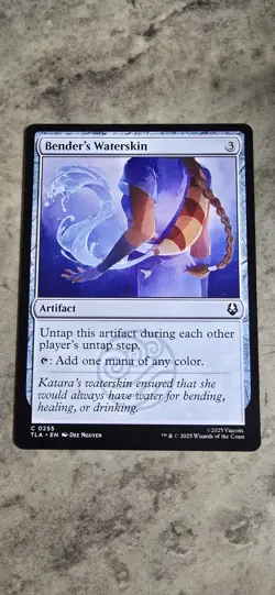 Bender's Waterskin Avatar: The Last Airbender Regular Artifact Common MTG NM - Image 1