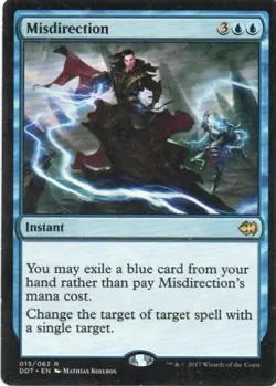 MTG: Duel Decks: Merfolk vs. Goblins: Misdirection: Lightly Played Condition - Image 1