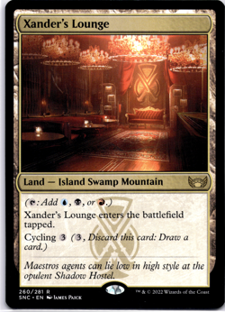 Xander's Lounge Regular NM MTG - Image 1