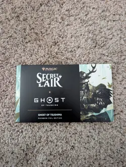 MTG Secret Lair Ghost Of Tsushima Rainbow Foil Edition New Sealed In Hand - Image 1
