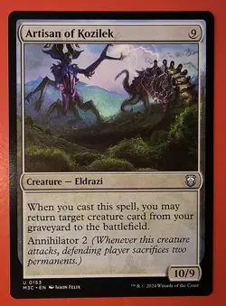 MTG: MODERN HORIZONS 3/ARTISAN OF KOZILEK/UNCOMMON/#0153/NM /M3C/REGULAR - Image 1