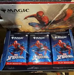 Magic The Gathering Spider-Man Play Booster Pack 1x Pack #40 - Image 1
