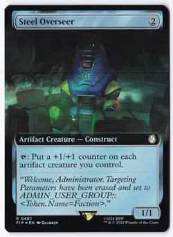 Steel Overseer (Extended Art) R Universes Beyond: Fallout 487 NM - Image 1