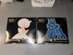 Pokemon Center Elite Trainer Box Mega Evolution Lucario & Gardevoir (SEALED) - Image 1