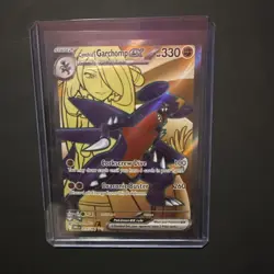Pokemon TCG Cynthia's Garchomp EX 215/182 Destined Rivals Ultra Rare English - Image 1