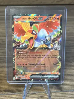 Ethan's Ho-Oh ex 039/182 Sv10: Destined Rivals Holo - Pokemon Card - Image 1