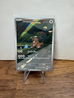 Kangaskhan 204/182 Illustration Rare Pokemon Destined Rivals Scarlet Violet MINT - Image 1