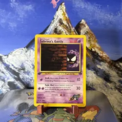 Sabrina's Gastly - 96/132 Pokemon Gym Challenge - 1st Edition LP - Image 1